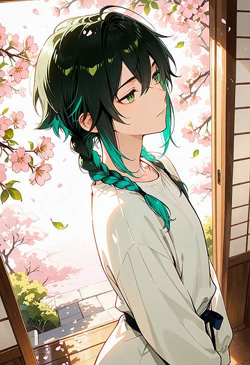 花自飘零雪自沉