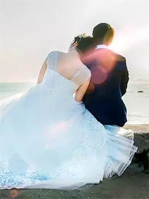 离婚证上的合影